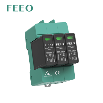 جهاز حماية من زيادة التيار المستمر DC SPD عالي الجودة 2 3P 1000VDC